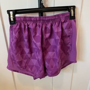 Nike size XS purple running shorts